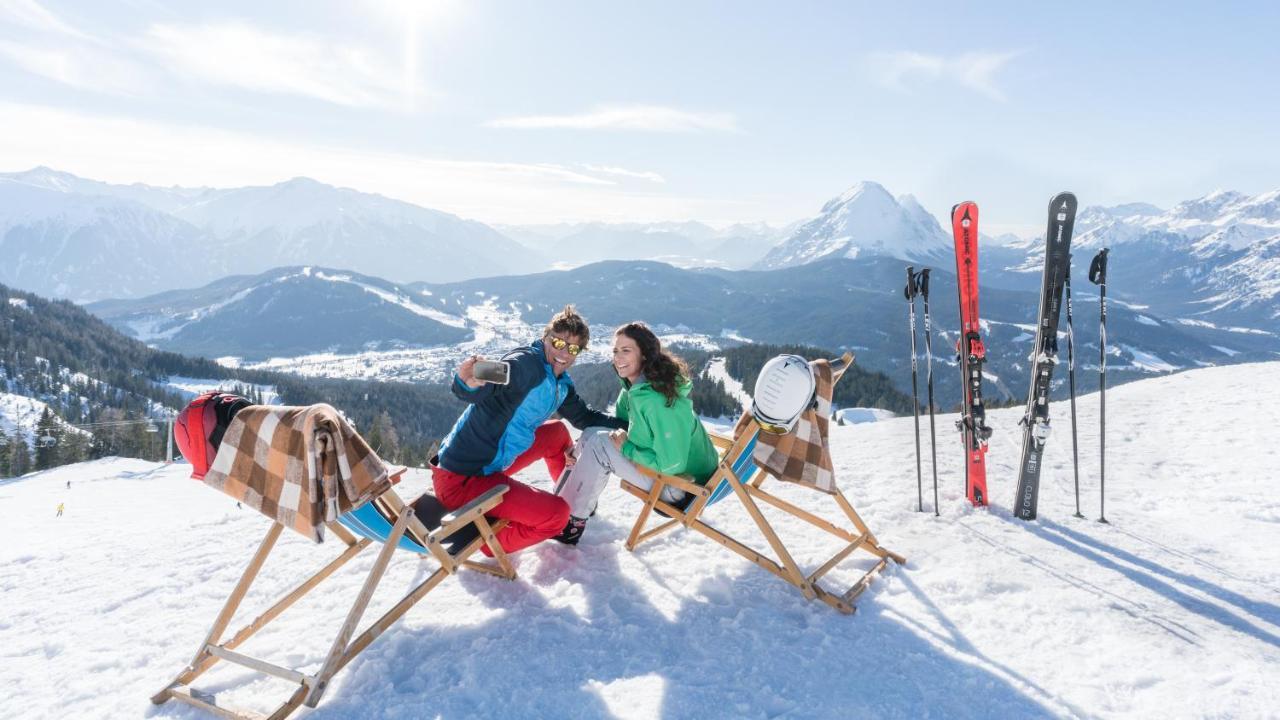 Ivos Sonnenpension Leutasch Bagian luar foto