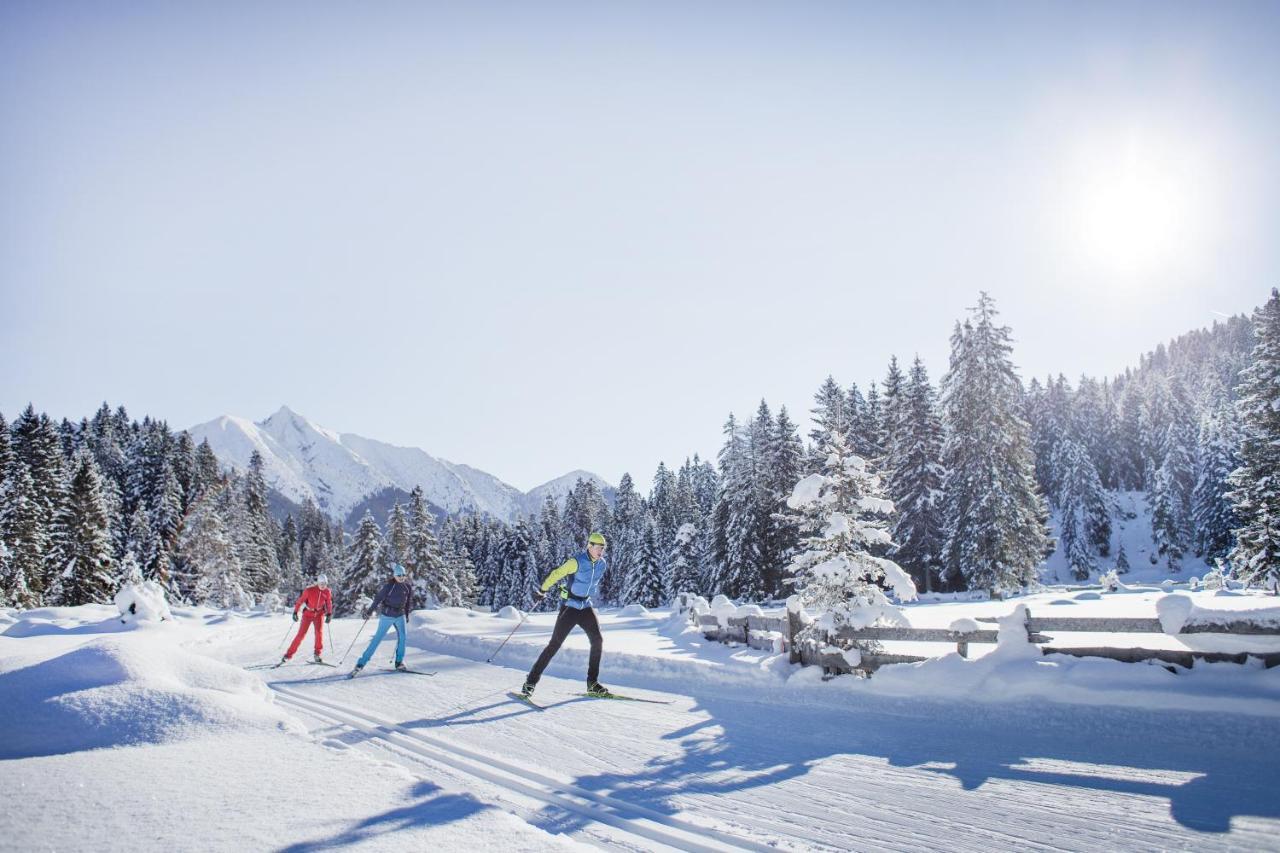 Ivos Sonnenpension Leutasch Bagian luar foto